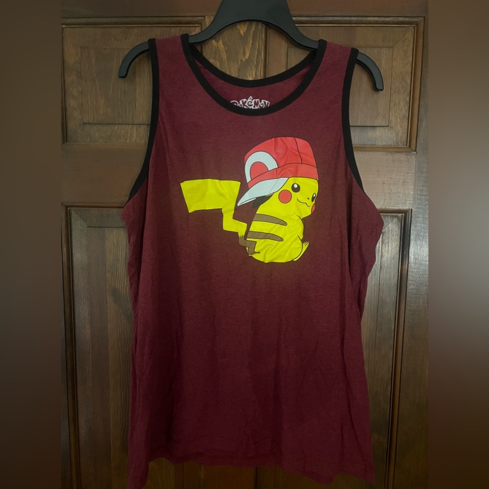 Men xl Pokémon pikachu tank top